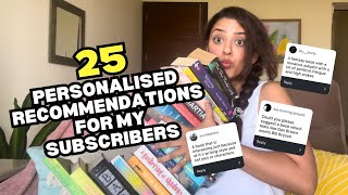 Giving YOU 25 Personalised Book Recommendations ✨