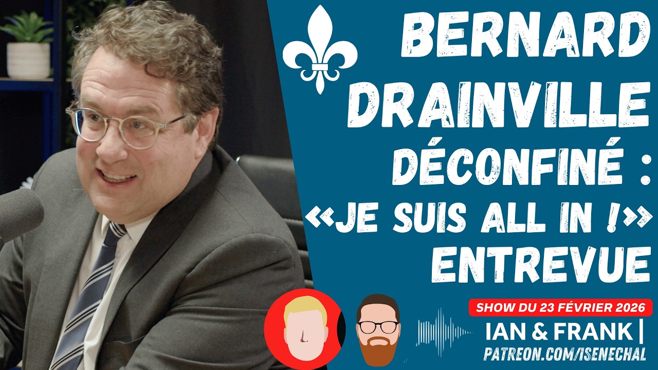 Bernard DRAINVILLE déconfiné : « Je suis ALL IN » ! (Entrevue)