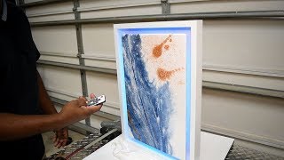 Create a Custom LED Backlit Picture Frame with Beautiful Epoxy Art screenshot 2