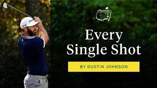 Every shot from Dustin Johnson's second round | The Masters