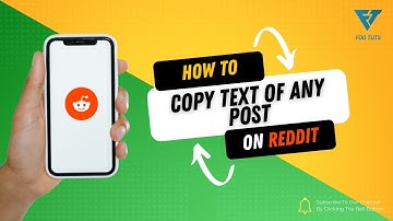 HOW TO COPY TEXT OF ANY POST ON REDDIT