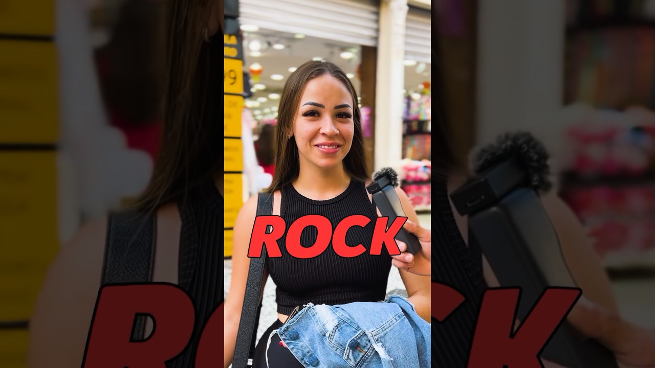 Qual o PIOR & MELHOR estilo musical? 🎶 #musica #estilomusical #entrevista #funk #rock #eletronica