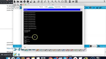 Password encryption using CLI on CISCO switch or router or packet tracer