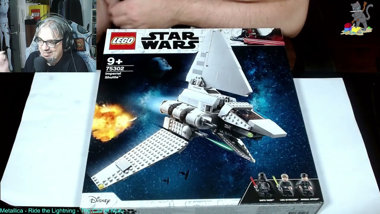 Klemmbausteine live gebaut 19: LEGO 75302, ein Shuttle der Lambda Klasse