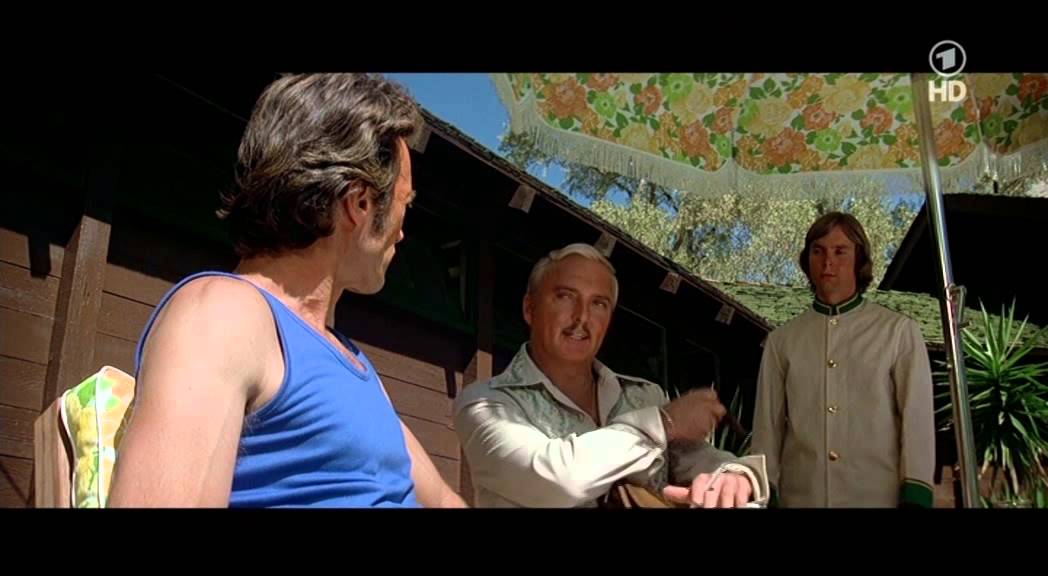 1975 Im Auftrag des Drachen  - The Eiger Sanction (Jack Cassidy ordering drinks)