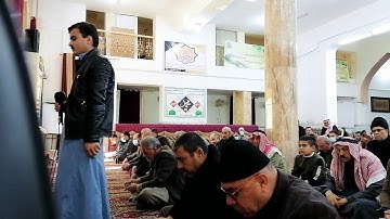 أذان القارئ بكر مجيد الفهداوي - جامع الصوفية في الرمادي