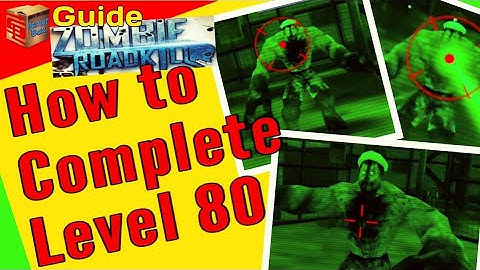 Mission 80 Completion Guide | Zombie Roadkill