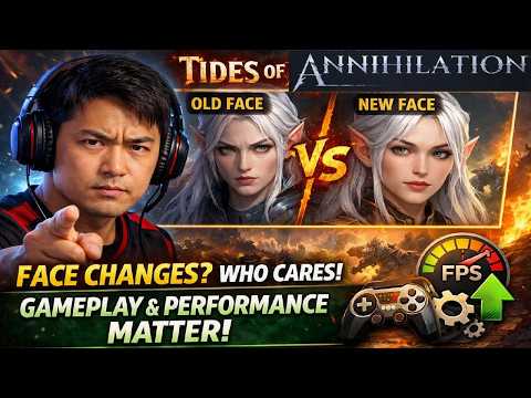 Face Model Change is Minor, Gameplay & Optimization is IMPORTANT