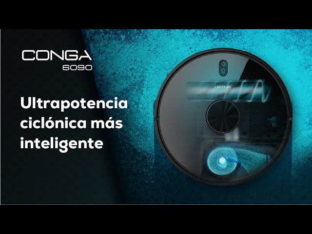 Robot aspirador Conga 6090 Ultra - YouTube
