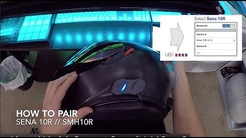 Sena 10R / SMH10R - How to pair with your phone