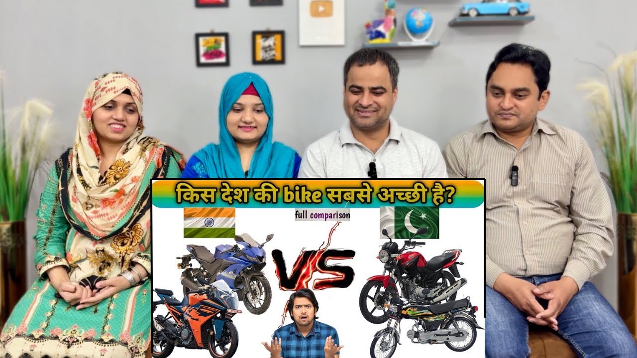 Indian Bikes Vs Pakistani Bikes Full Comparison | Which Country's Bikes Are The Best? | Reaction!