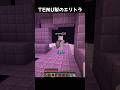TEMU製のエリトラだった… #マイクラ #マインクラフト #minecraft #あまめちゃん