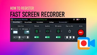 How to register Fast PC Tools application Fast Screen Recorder || Register Fast Screen Recorder screenshot 4