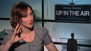 Vera Farmiga In Between Flights With George Clooney