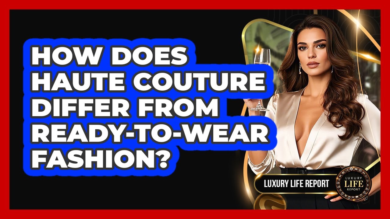 How Does Haute Couture Differ From Ready-to-Wear Fashion? - Luxury Life Report