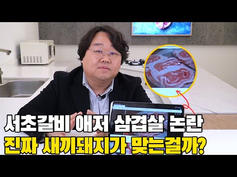 논란의 서초갈비! 과연 애저 삼겹살의 진실은 무엇일까?