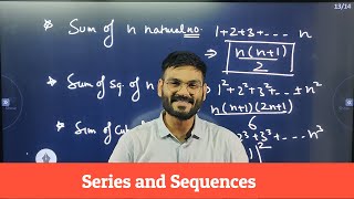 Class 11 | Mathematical Tools 3 | Series and Sequences