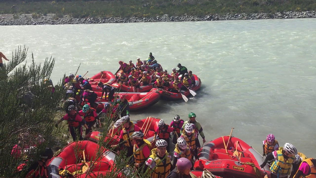 Getting Off A Raft Off the raft - YouTube