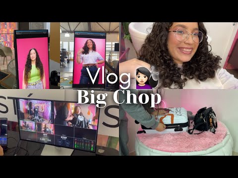 VLOG OF MY BIG CHOP WITH SALON LINE (almost 3 years of hair transition) 💖✨