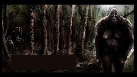 The Voice of Authority: Male Sasquatch Shouts