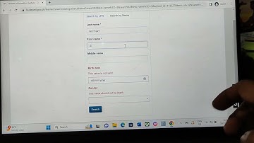 How to create new record in enrolling in LIS in kindergarten with the same name.