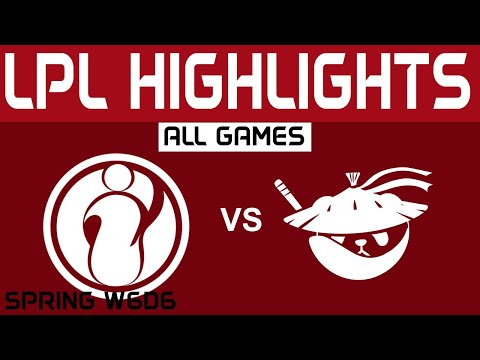 IG vs AL Highlights ALL GAMES LPL Spring Split 2024 Invictus Gaming vs Anyone's Legend by Onivia
