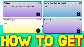 HOW TO GET ALL SECRET BADGES in COUNTRY RNG! ROBLOX