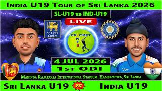 Download lagu Sri Lanka U19 vs India U19 | SL U19 vs IND U19 Live | 1st ODI of India U19 tour of Sri Lanka 2026