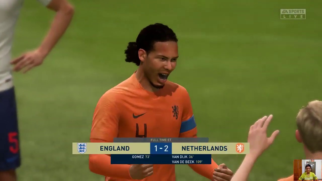 FIFA 20 | England Vs Netherlands |  2022 World Cup Final | Career Mode