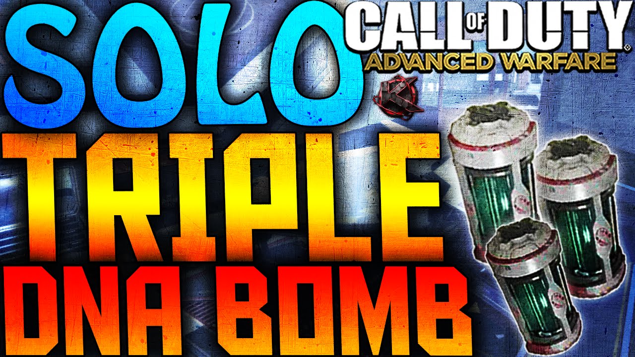 COD Advanced Warfare SOLO TRIPLE DNA BOMB ON HORIZON 3 DNA Bombs in