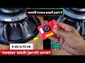 Pasang crossover pasif &amp;  ceksound 