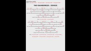 Chords Guitar The Cranberries  Zombie