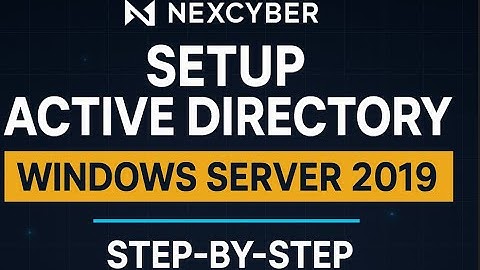 Install & Configure Active Directory in Windows Server 2019 | Step-by-Step Full Tutorial (2025)