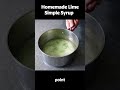 How to Make Chef John's Lime Simple Syrup