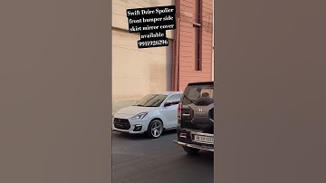 Swift Dzire back Spolier+front bumper  side skirt available 9911926296
