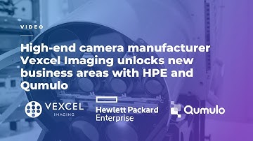 High-end camera manufacturer Vexcel Imaging unlocks new business areas with HPE and Qumulo