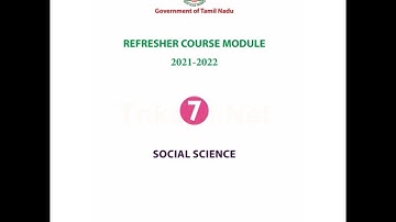 🌟7th Refresher course module  social science ( Unit -4 ) .