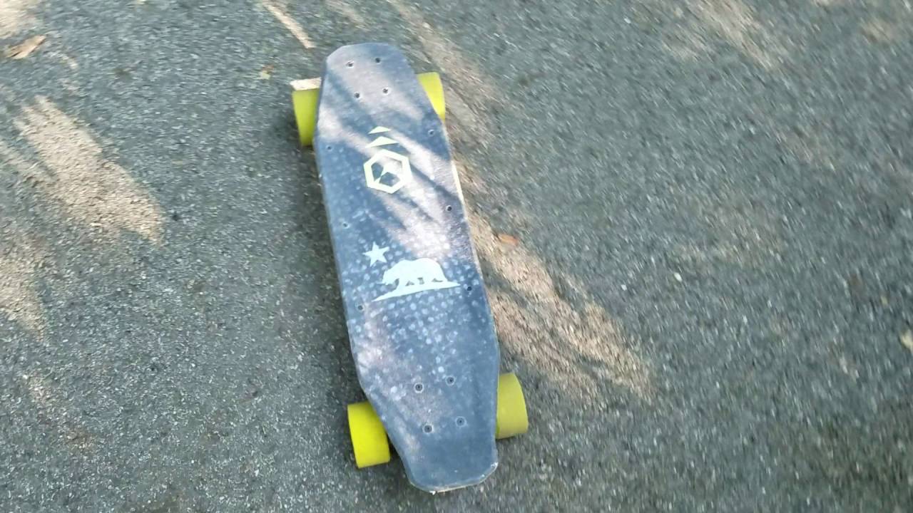 Blinkboard up the Bike Trail