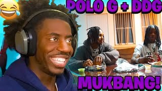 POLO G TALKS ABOUT HIS ALBUM AND SAYS 'DAL' STILL HIS BEST ALBUM! | DDG \& POLO G MUKBANG REACTION
