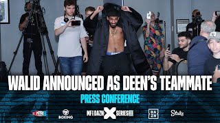 Deen The Great FURIOUS as Walid Sharks is announced as his mystery tag team partner | Misfits Boxing