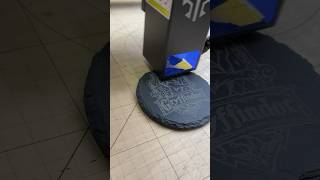 Drink Coasters in Harry Potter Style with laser engraver Acmer P2
