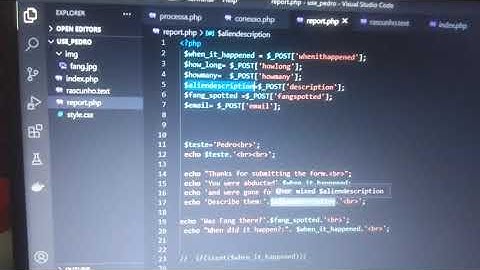 Dica de PHP  Vídeo 2. Porque surgi o erro undefined index e undefined variable?