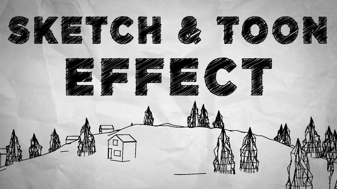 Part #2 - Tutorial - Sketch & Toon Effect (After Effects) - YouTube.