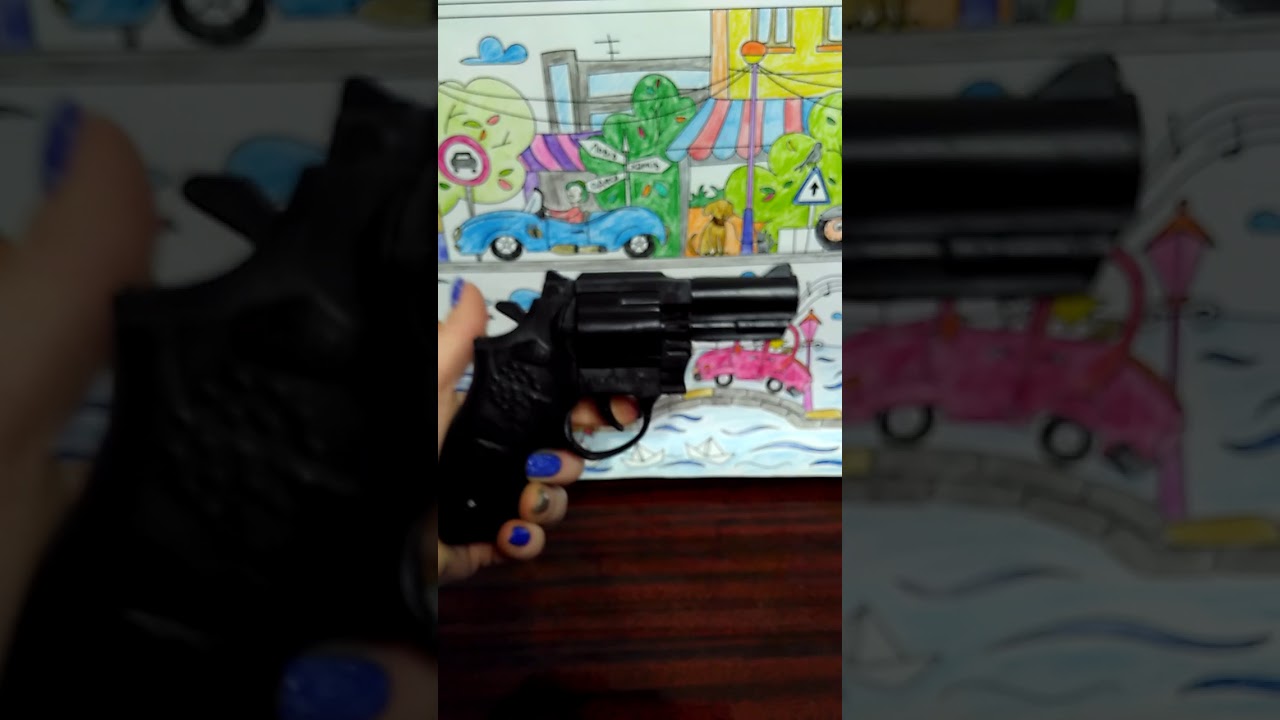 Детский пистолет тртка - YouTube