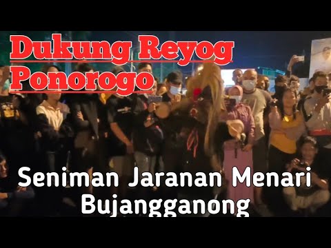 Demi Reyog Ponorogo, Seniman Jaranan Menari Bujangganong