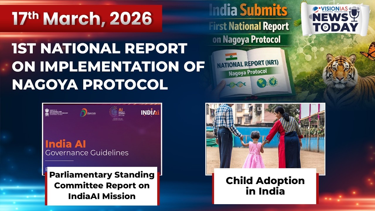 News Today | Daily Current Affairs | 17th March, 2026 - YouTube