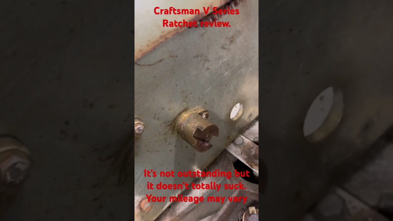 Craftsman V Series Comfort Grip Ratchet Review 
