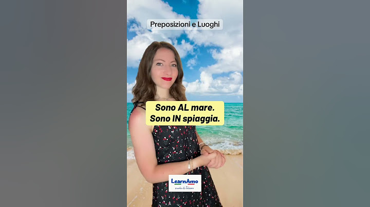 A casa, IN ufficio, AL mare... || Preposizioni e Luoghi in Italiano 🇮🇹