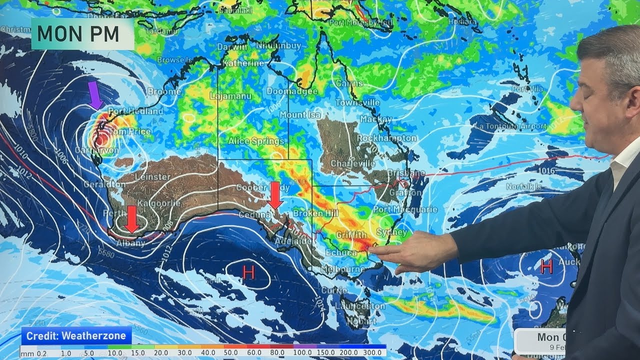 Oz 8 Day: Wet weather coming for some dry regions, tropical cyclone ...