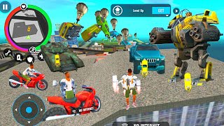 Real Gangster Crime || Fight police, steal cars, and raid gangs with guns -Android Gameplay screenshot 5
